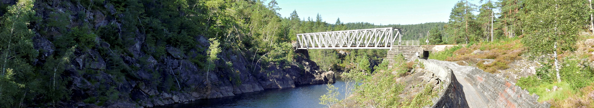 Tømmerrenna – Flößerrinne von Vennesla