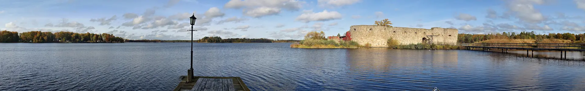 Kronobergs Schlossruine – Naturreservat Hissö – Insel Musön