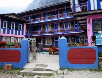 Unsere erste Lodge in Jagat.