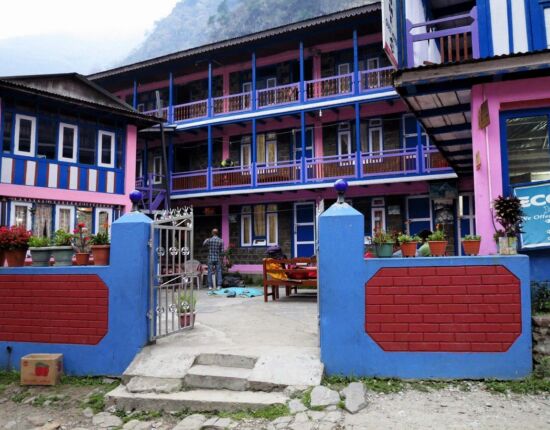 Unsere erste Lodge in Jagat.