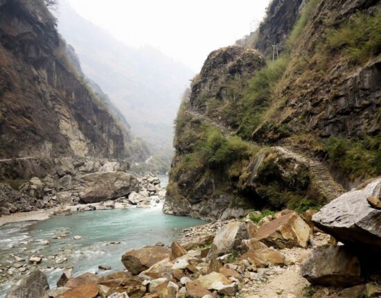 Doch gleich darauf wird es wieder eng.