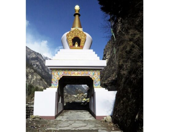 Durch diese Chörte verlaasen wir Chame.