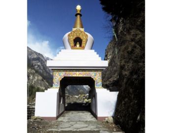 Durch diese Chörte verlaasen wir Chame.