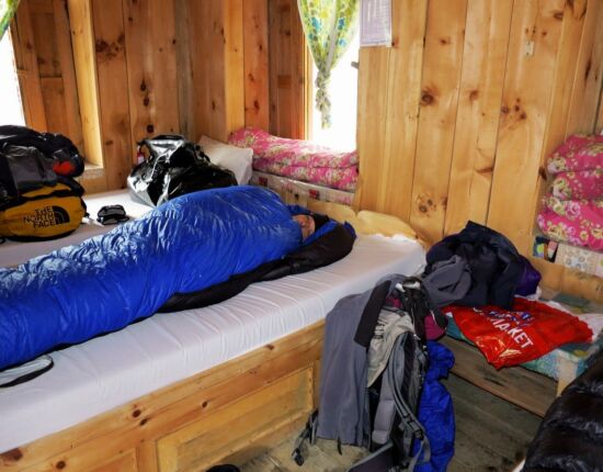 Verdiente Ruhe nach einem langen Tag.