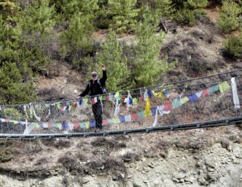 Auf dem Weg nach Ghyaru.