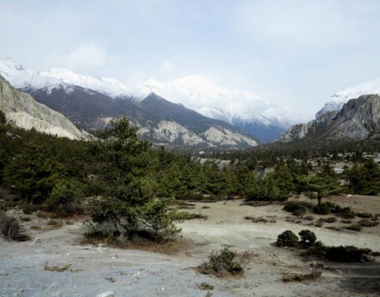 Manang-Ebene.