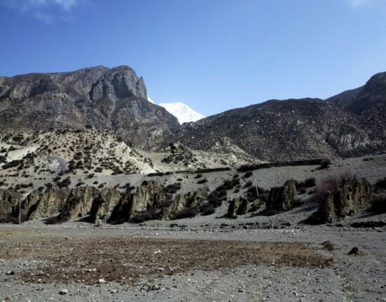 Manang-Ebene.