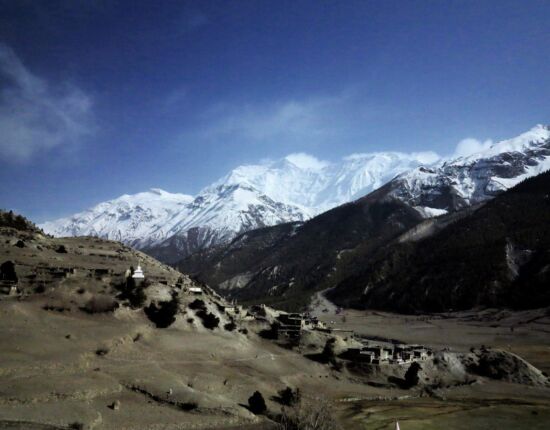 Blick von der Braga-Gompa.
