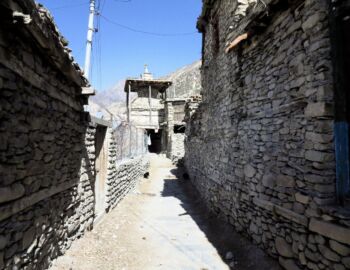 Der alte Ortskern von Manang.