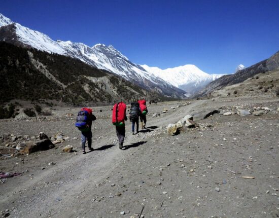 Grand Barriere und Tilicho Peak.