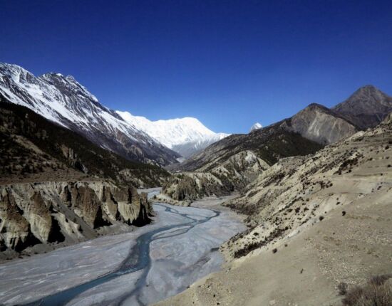 Auf dem Weg nach Khangsar.