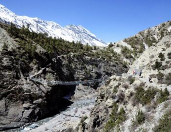 Auf dem Weg nach Khangsar.