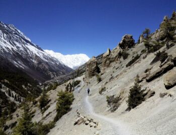 Auf dem Weg nach Khangsar.