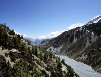 Blick zurück nach Manang.
