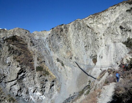 Auf dem Weg zum Tilicho-Base-Camp.