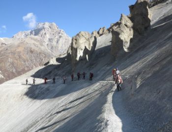 In der Landslide Area.