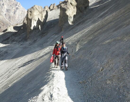 In der Landslide Area.