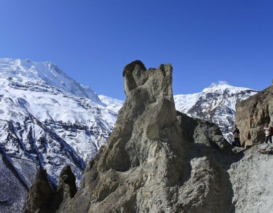 In der Landslide Area.