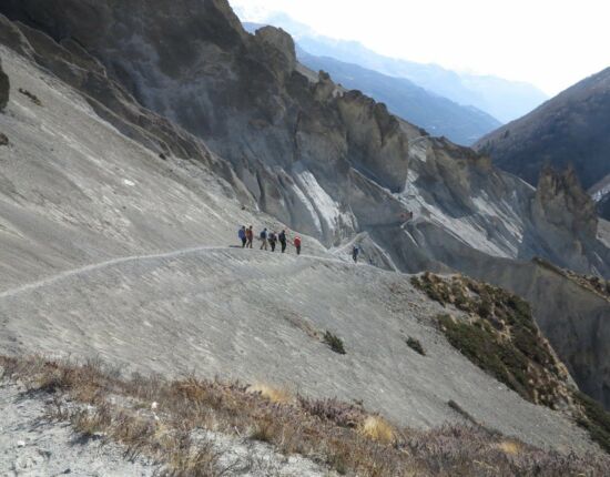 In der Landslide Area.