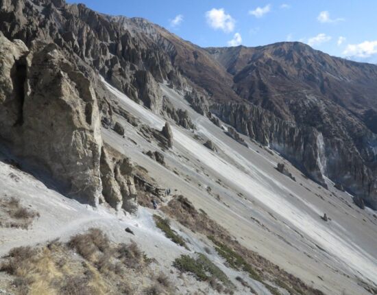 In der Landslide Area.