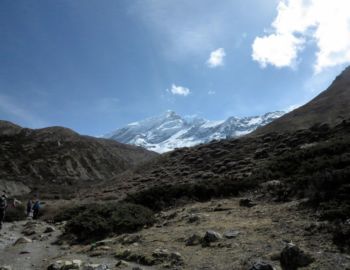 Auf dem Weg aufwärts.