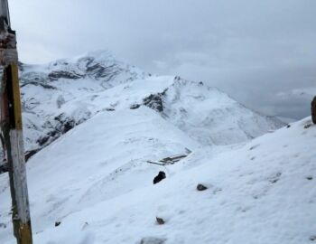 Blick auf Thorong Phedi.
