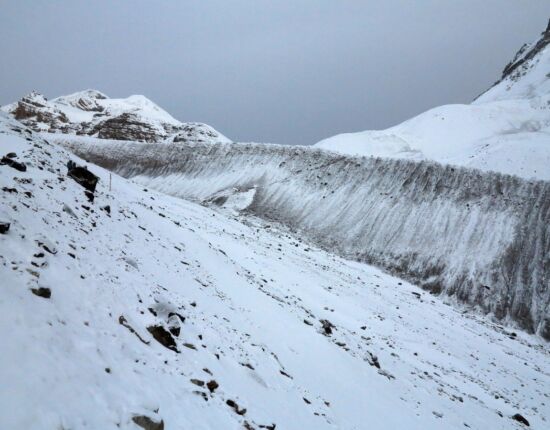 Aufstieg zum Thorong La.