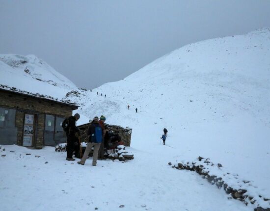 Mittlerweile ist es nur noch kalt und trüb.