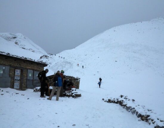 Mittlerweile ist es nur noch kalt und trüb.