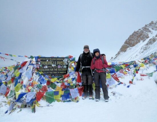 Der Thorong La ist erreicht.