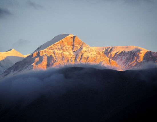 Morgenstimmung bei Muktinath.