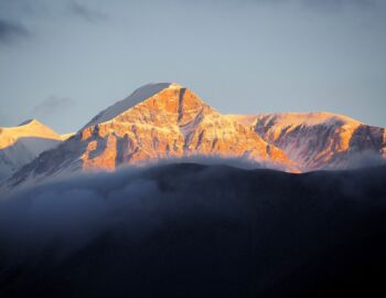 Morgenstimmung bei Muktinath.
