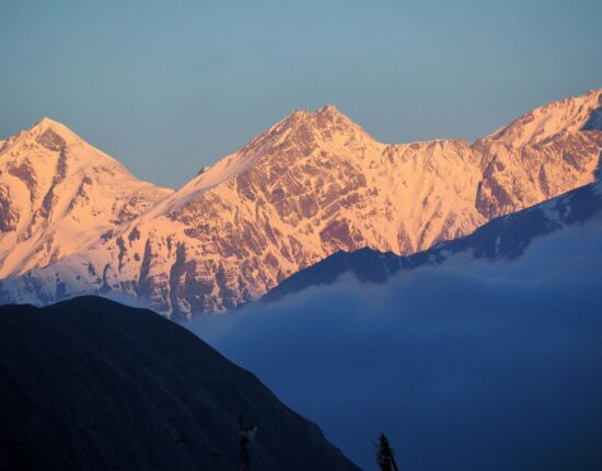Morgenstimmung bei Muktinath.