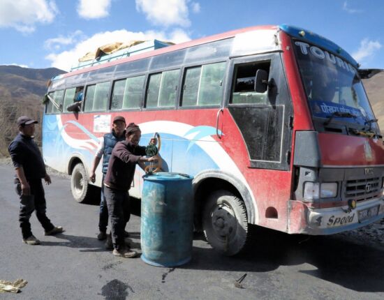 Und dann muss noch getankt werden ...