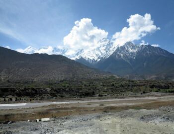 Flugplatz von Jomsom.
