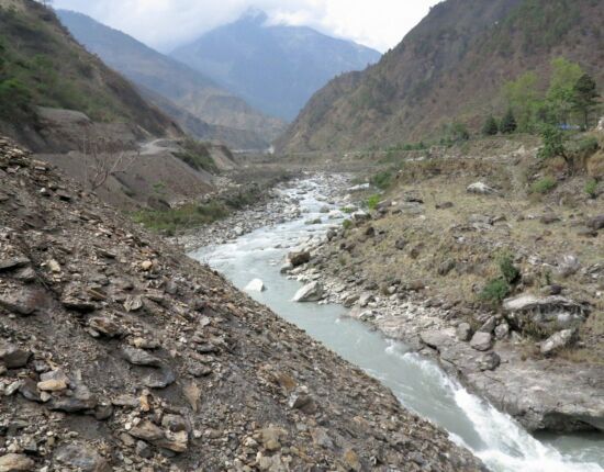 Zwischen Bagar und Tatopani.