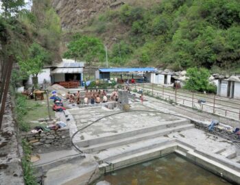 Heiße Quellen bei Tatopani.