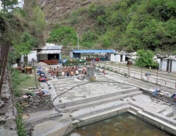 Heiße Quellen bei Tatopani.