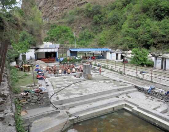 Heiße Quellen bei Tatopani.