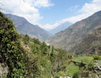 Auf dem Weg nach Sikha.