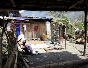 Auf dem Weg nach Sikha.