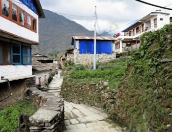 Auf dem Weg nach Sikha.