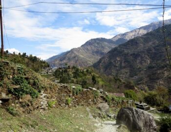 Aufstieg nach Ghorepani.