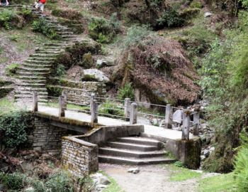 Aufstieg nach Ghorepani.