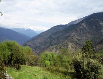 Aufstieg nach Ghorepani.