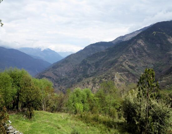 Aufstieg nach Ghorepani.