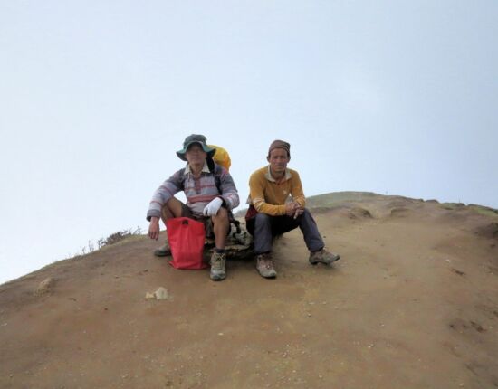 Unsere Guides am Deurali-Pass.