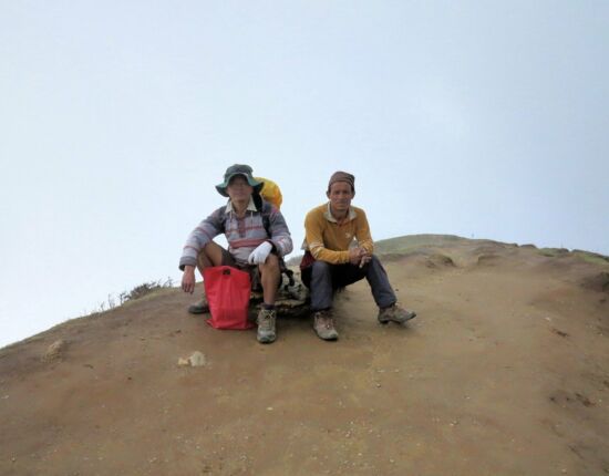 Unsere Guides am Deurali-Pass.