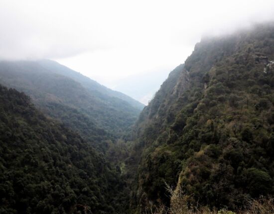 Da unten irgendwo liegt Ghandruk.