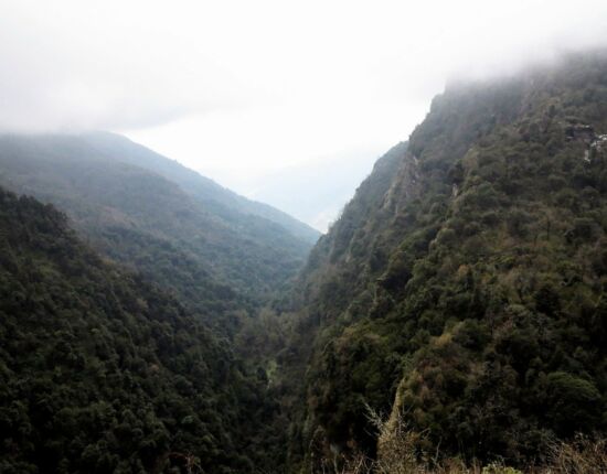 Da unten irgendwo liegt Ghandruk.